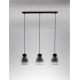 Pendule, Lustre suspendate - Lustra cu 3 pendule design modern Blaku