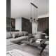 Pendule, Lustre suspendate - Lustra cu 3 pendule design modern Blaku