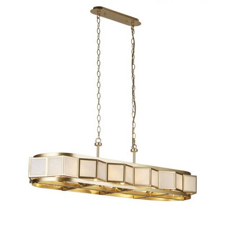 Candelabre, Lustre - Candelabru oval elegant design Art-Deco Belle L-110cm