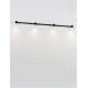 Pendule, Lustre suspendate - Lustra moderna cu 4 spoturi LED Puize
