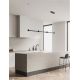 Pendule, Lustre suspendate - Lustra moderna cu 4 spoturi LED Puize