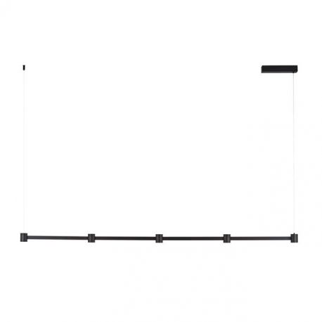 Pendule, Lustre suspendate - Lustra moderna cu 5 spoturi LED Puize