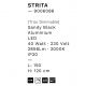 Pendule, Lustre suspendate - Lustra LED suspendata liniara Strita negru