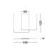 Pendule, Lustre suspendate - Lustra LED suspendata liniara Strita negru