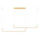Pendule, Lustre suspendate - Lustra LED suspendata liniara Strita auriu