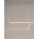 Pendule, Lustre suspendate - Lustra LED suspendata liniara Strita auriu