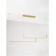 Pendule, Lustre suspendate - Lustra LED suspendata liniara Strita auriu