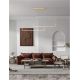 Pendule, Lustre suspendate - Lustra LED suspendata liniara Strita auriu