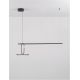 Pendule, Lustre suspendate - Lustra suspendata cu spot LED directionabil Gea