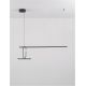 Pendule, Lustre suspendate - Lustra suspendata cu spot LED directionabil Gea