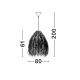 Pendule, Lustre suspendate - Lustra boho style design natural Hay