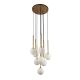 Pendule, Lustre suspendate - Lustra cu 9 pendule design decorativ modern Belle