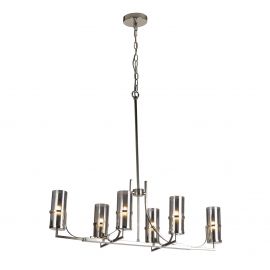 Candelabre, Lustre - Candelabru modern design elegant Belle nickel/fumuriu