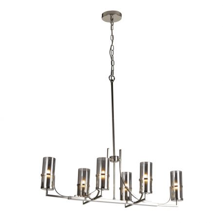 Candelabre, Lustre - Candelabru modern design elegant Belle nickel/fumuriu