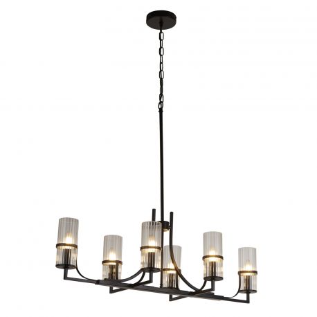 Candelabre, Lustre - Candelabru modern design elegant Belle negru/clar