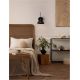 Aplice, corpuri de iluminat pentru pereti - Aplica de perete boho style design natural Fado negru