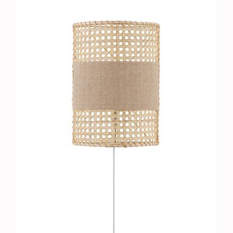 Aplice, corpuri de iluminat pentru pereti - Aplica de perete boho style design natural Lum