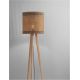 Lampadare - Lampa de podea boho style design natural PLETTE