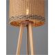 Lampadare - Lampa de podea boho style design natural PLETTE