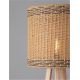 Lampadare - Lampa de podea boho style design natural PLETTE