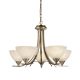 Candelabre, Lustre - Candelabru elegant design clasic cu 5 brate Belle