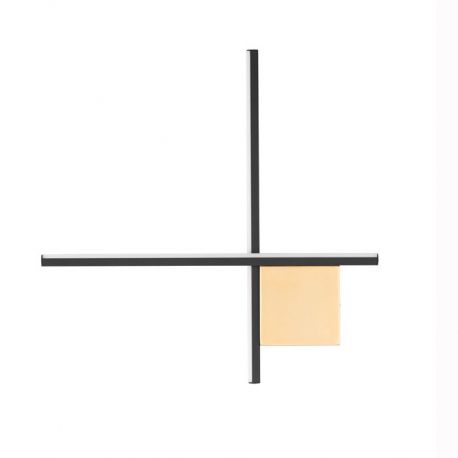 Aplice, corpuri de iluminat pentru pereti - Aplica de perete cu lumina ambientala LED Cross 50cm
