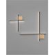 Aplice, corpuri de iluminat pentru pereti - Aplica de perete cu lumina ambientala LED Cross 50cm