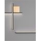 Aplice, corpuri de iluminat pentru pereti - Aplica de perete cu lumina ambientala LED Cross 50cm