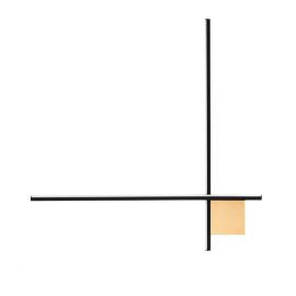 Aplice, corpuri de iluminat pentru pereti - Aplica de perete cu lumina ambientala LED Cross 80cm