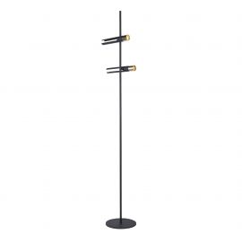 Lampadare - Lampadar/Lampa de podea LED design minimalist Belle negru/auriu