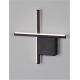 Aplice, corpuri de iluminat pentru pereti - Aplica de perete cu lumina ambientala LED Cross 30cm