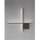 Aplice, corpuri de iluminat pentru pereti - Aplica de perete cu lumina ambientala LED Cross 50cm