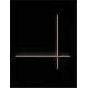 Aplice, corpuri de iluminat pentru pereti - Aplica de perete cu lumina ambientala LED Cross 80cm