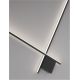 Aplice, corpuri de iluminat pentru pereti - Aplica de perete cu lumina ambientala LED Cross 80cm