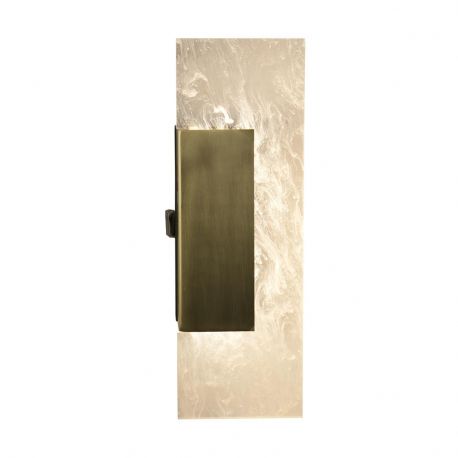 Iluminat pentru baie - Aplica de perete LED pentru baie IP44 Belle alama