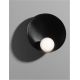 Aplice, corpuri de iluminat pentru pereti - Aplica de perete design modern Minim negru