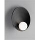 Aplice, corpuri de iluminat pentru pereti - Aplica de perete design modern Minim negru