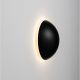 Aplice, corpuri de iluminat pentru pereti - Aplica de perete LED design modern ambiental Iona negru