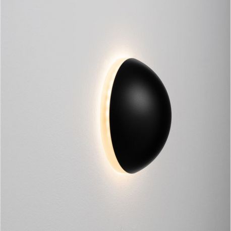 Aplice, corpuri de iluminat pentru pereti - Aplica de perete LED design modern ambiental Iona negru