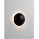 Aplice, corpuri de iluminat pentru pereti - Aplica de perete LED design modern ambiental Iona negru
