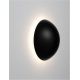 Aplice, corpuri de iluminat pentru pereti - Aplica de perete LED design modern ambiental Iona negru