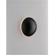 Aplice, corpuri de iluminat pentru pereti - Aplica de perete LED design modern ambiental Iona negru