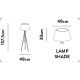 Lampadare - Lampadar/Lampa de podea cu trepied Belle