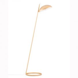 Lampadare - Lampadar, lampa de podea LED Flute auriu