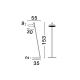 Lampadare - Lampadar, lampa de podea LED Flute negru