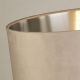 Veioze - Veioza/Lampa de masa design lux elegant Belle argintiu/taupe