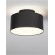 Plafoniere cu spoturi, Spoturi aplicate - Spot aplicat, Plafoniera LED Ozen negru, 14cm
