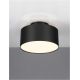 Plafoniere cu spoturi, Spoturi aplicate - Spot aplicat, Plafoniera LED Ozen negru, 14cm