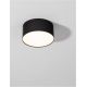 Plafoniere cu spoturi, Spoturi aplicate - Spot aplicat, Plafoniera LED Luldo negru, 14cm