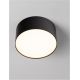 Plafoniere cu spoturi, Spoturi aplicate - Spot aplicat, Plafoniera LED Luldo negru, 14cm